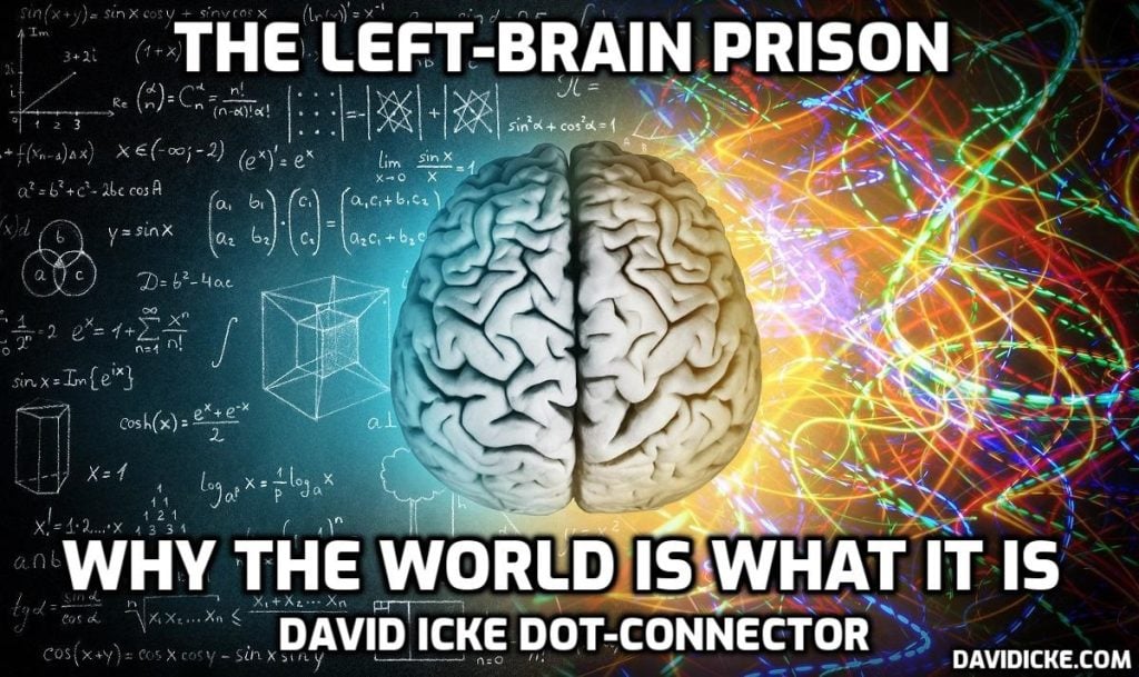 David Icke: The Left-Brain Prison – Why The World Is What It Is