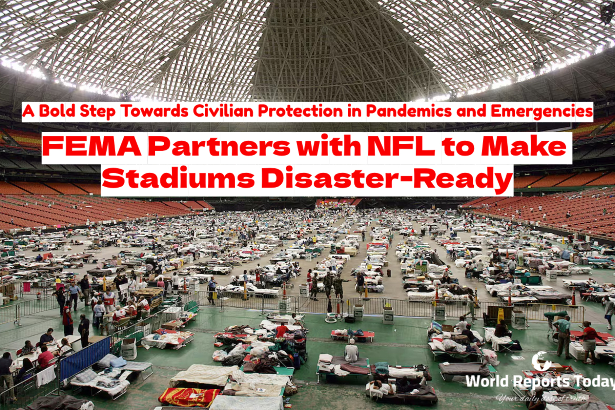 FEMA Partners with NFL to Make Stadiums Disaster Ready A Bold Step Towards Civilian Protection in Pandemics and Emergencies