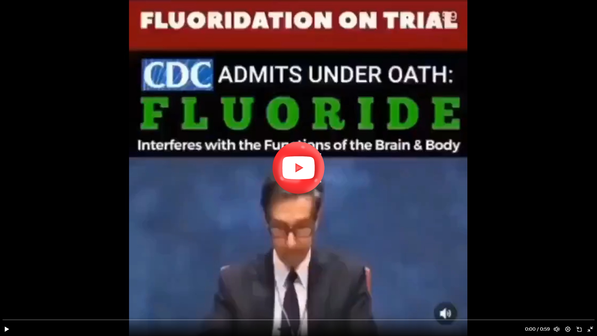 CDC FINALLY ADMITS FLUORIDE IS POISONING AMERICANS – AND IT’S IN YOUR WATER RIGHT NOW!