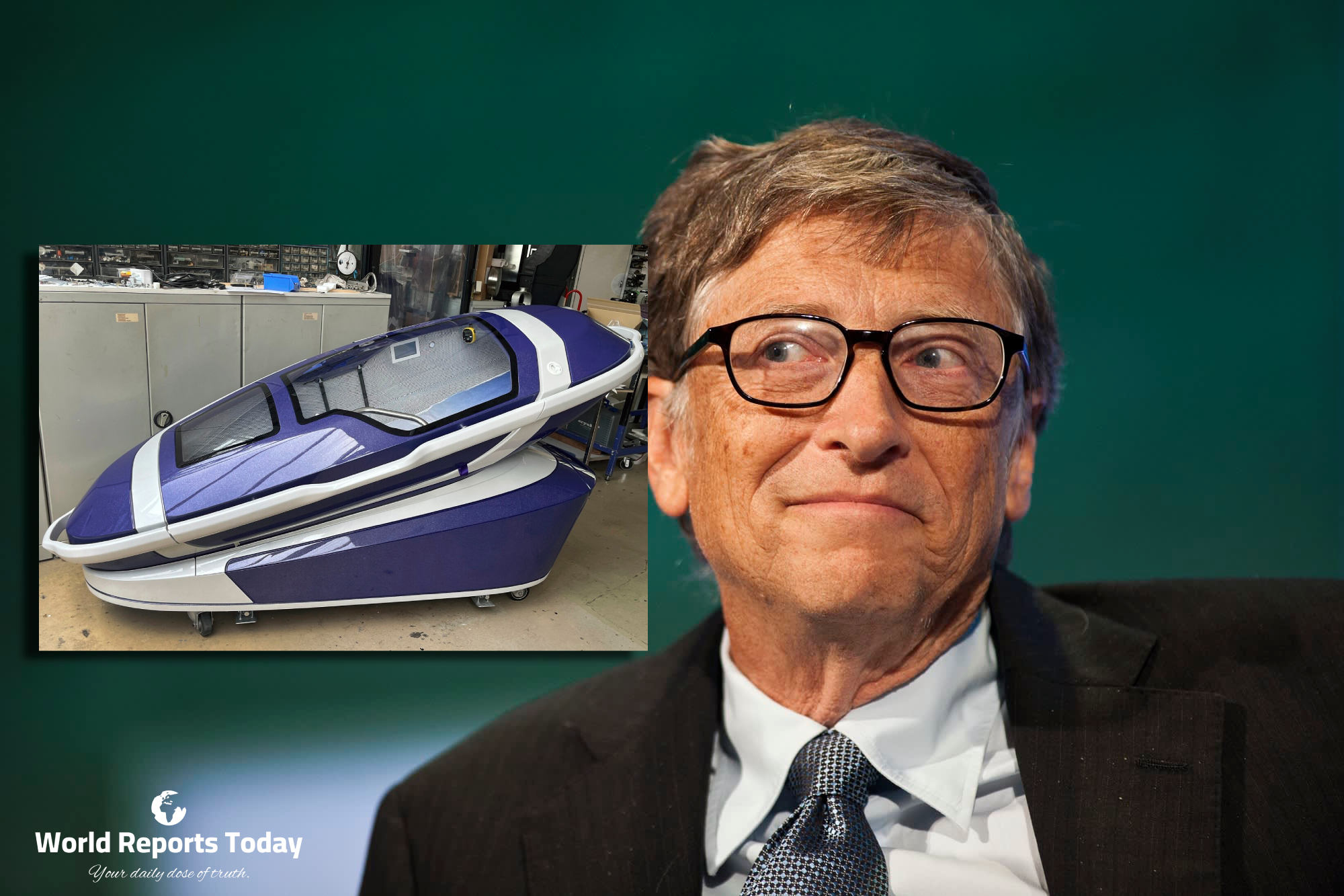 BREAKING: WEF Deploys Bill Gates’ AI-Controlled “Death Pods” to Eliminate the Useless